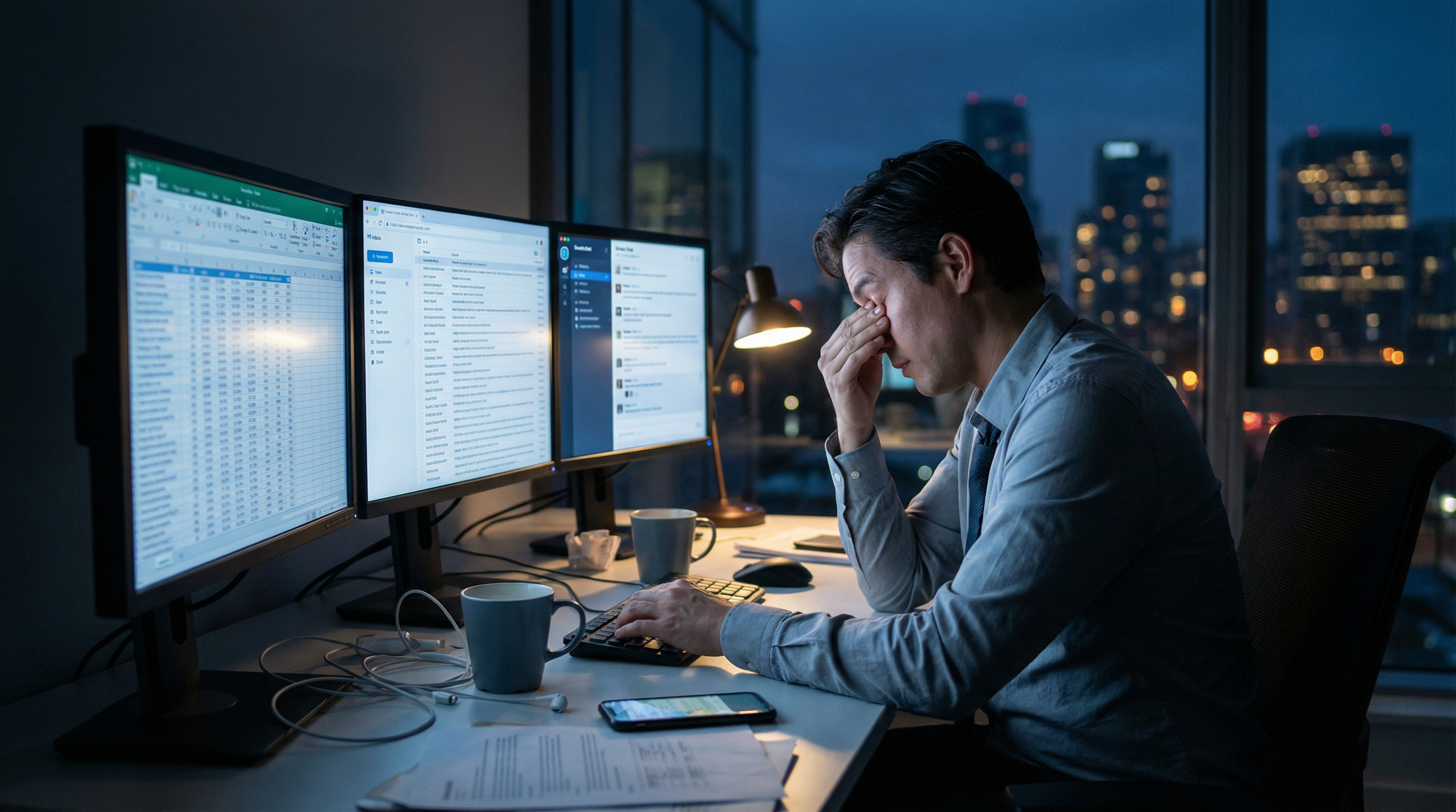 Digitale Erschöpfung durch Bildschirmarbeit